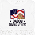 thumbnail image 4 of Inktastic Military Daddy Always My Hero Girls Toddler Dress, 4 of 5