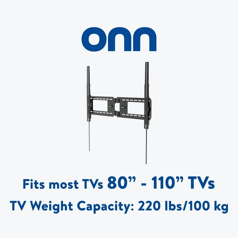 onn Fixed TV Wall Mount for 80" to 110" TVs photo 8
