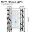 thumbnail image 2 of Dog Footprints Blackout Curtains Window Drapes Room Darkening Thermal Insulated Grommets Blackout Curtains, for Living, Dining, Bedroom,2 Panels, 2 of 6
