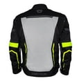 thumbnail image 2 of Cortech Aero-Flo Air Mens Textile Motorcycle Jacket Hi-Viz/Black 3XL, 2 of 2