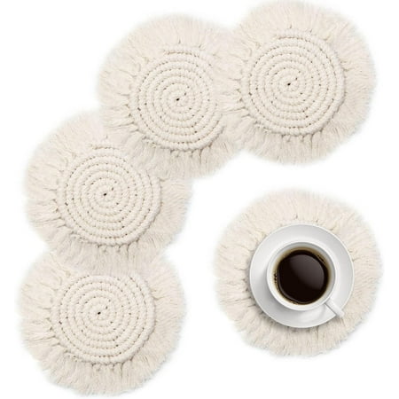 

Coaster - tassel tassel lace coaster