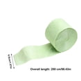 thumbnail image 3 of Colorful Crepe Paper Rolls DIY Streamer Garland Set, Crinkled Paper Decorations for Christmas, Halloween, Graduation, Birthday, Wedding, and Bridal Shower Parties, 3 of 7
