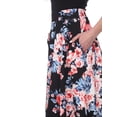 thumbnail image 4 of Women's Floral Printed Midi Skirt, 4 of 4