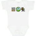 thumbnail image 3 of Inktastic Hiking Eat Sleep Hike Boys or Girls Baby Bodysuit, 3 of 5