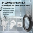 thumbnail image 6 of Replace For Thetford 34100 Water Valve Kit For Styles Lite And Plus RV Toilet, 6 of 12