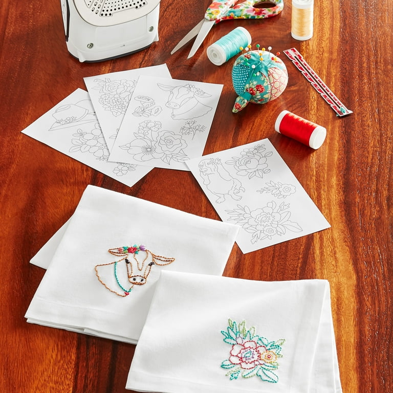 How To Make Your Own Iron-On Embroidery Transfers