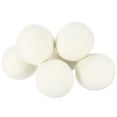 thumbnail image 1 of Uxcell 6 Paquetes de Pelotas de Secadora, Pelotas de Secadora de Lana de 2.4 Pulgadas para Ropa, Blancas, 1 of 5