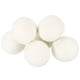 thumbnail image 1 of Uxcell 6 Paquetes de Pelotas de Secadora, Pelotas de Secadora de Lana de 2.4 Pulgadas para Ropa, Blancas, 1 of 5