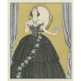 thumbnail image 2 of George Barbier 15x18 Gold Ornate Wood Frame and Double Matted Museum Art Print Titled - Mrs. Ida Rubinstein in “La Dame Aux Camelias” (1923), 2 of 4
