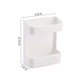 thumbnail image 2 of Organizador de pared Soporte de enchufe de carga de teléfono con control remoto adhesivo (blanco) Ehuebsd Libre de BPA, 2 of 8