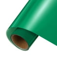thumbnail image 1 of Vinilo de Transferencia Térmica Verde Uxcell, Rollos de Vinilo de 10 Pulgadas x 5 pies para Corte de Calcomanías, Señales, Álbumes de Recortes, Manualidades DIY, Decoración del Hogar, 1 of 6