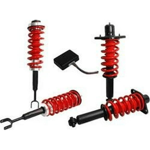 2004-2010 Volkswagen Touareg 4 Wheel Air Suspension Conversion Kit with Light Module (VB14FM)