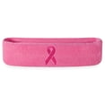 thumbnail image 1 of Suddora Adult Solid Color Sweatband Headband, Breast Cancer Awareness, 1 of 6