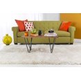 thumbnail image 6 of Hauteloom Niobe Living Room, Bedroom Area Rug - Shags - Plush Pile - Cream - 2' x 3', 6 of 6