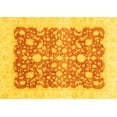 thumbnail image 1 of Ahgly Company Indoor Rectangle Oriental Yellow Traditional Area Rugs, 5' x 8', 1 of 4