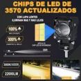 thumbnail image 3 of Par Faros Auxiliares Hi/lo Super Beam Bicolor Para Auto Moto, 3 of 7