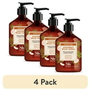(4 pack) Soapbox, Moisturizing Liquid Hand Soap, Skin-Softening Coconut Milk & Shea, 8oz