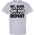 thumbnail image 3 of Inktastic Eat, Sleep, Krav Maga, Repeat T-Shirt, 3 of 5