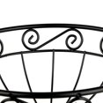 thumbnail image 4 of Spectrum Diversified A44110 Kitchen Countertop Organizer 3 Tier Server Tray Stand Fruit Basket Display One Black, 4 of 5