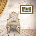 thumbnail image 3 of Pangea Images 24x14 Gold Ornate Wood Framed with Double Matting Museum Art Print Titled - Kuang Si Falls, Luang Prabang, Laos, 3 of 4