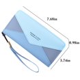 thumbnail image 4 of Coofit Change Sac à Main Mode Zip Pompon Téléphone Sac à Main Pochette Portefeuille pour les Femmes, 4 of 8