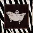 thumbnail image 2 of Prime, Marcus 20x20 Black Ornate Wood Framed with Double Matting Museum Art Print Titled - Safari Bath 3, 2 of 4