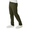 thumbnail image 3 of Chaps Men's 5-Pocket Stretch Twill Slim Straight Coastland Wash Chino Pant- Sizes 29 up to 52, 3 of 3