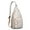 Beige-44, variant on Funny Llama Sling Backpack&nbsp;- Playful Llama Face & Pattern Crossbody Bag, Multi-Pocket Travel Pack for Photography & Hiking