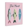 thumbnail image 2 of Stupell Industries Contemporary Quirky Coastal Fish Market Canvas Art, 16 x 20, by Hey Bre! Creative Studio, 2 of 8