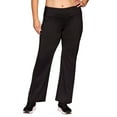 thumbnail image 4 of RBX Active Women's Plus Size Fleece Lined Bootcut Pant Flare Legging with Zipper Pockets, 4 of 6