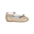 thumbnail image 2 of New Girl Little Angel Britt-917E Glitter PU Bow T-Strap Dangling Charm Flat, 2 of 5