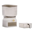 thumbnail image 3 of Denest 22lbs Square Rice Dispenser Grain Container Kitchen Organizer With Rice Cup, 3 of 16