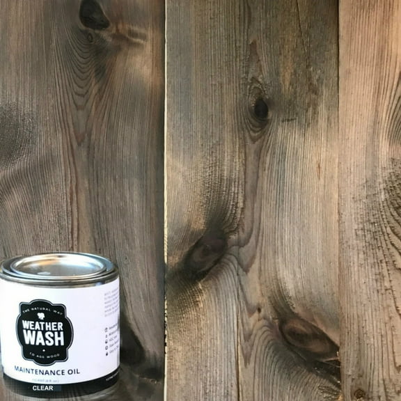 8 oz. Weatherwash Clear Maintenance Oil Toner Oil-Based Interior Wood Stain