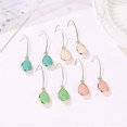 thumbnail image 2 of Gorgeous Hook Earrings Fashion Women Multicolor Waterdrop Pendant Faux Gem Dangle Hook Earrings Jewelry - Pink Earrings Cost-Effective and Useful Popu, 2 of 4