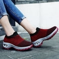 thumbnail image 3 of Women's Walking Shoes Arch Support Non Slip Work Shoes Breathable Knit Upper Lightweight for Plantar Fasciitis, 3 of 9