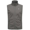 thumbnail image 2 of Little Donkey Andy Men's Lightweight Stretch Softshell Vest,Windproof Water-resistant Outerwear Vest for Running Cycling (Gray L), 2 of 7