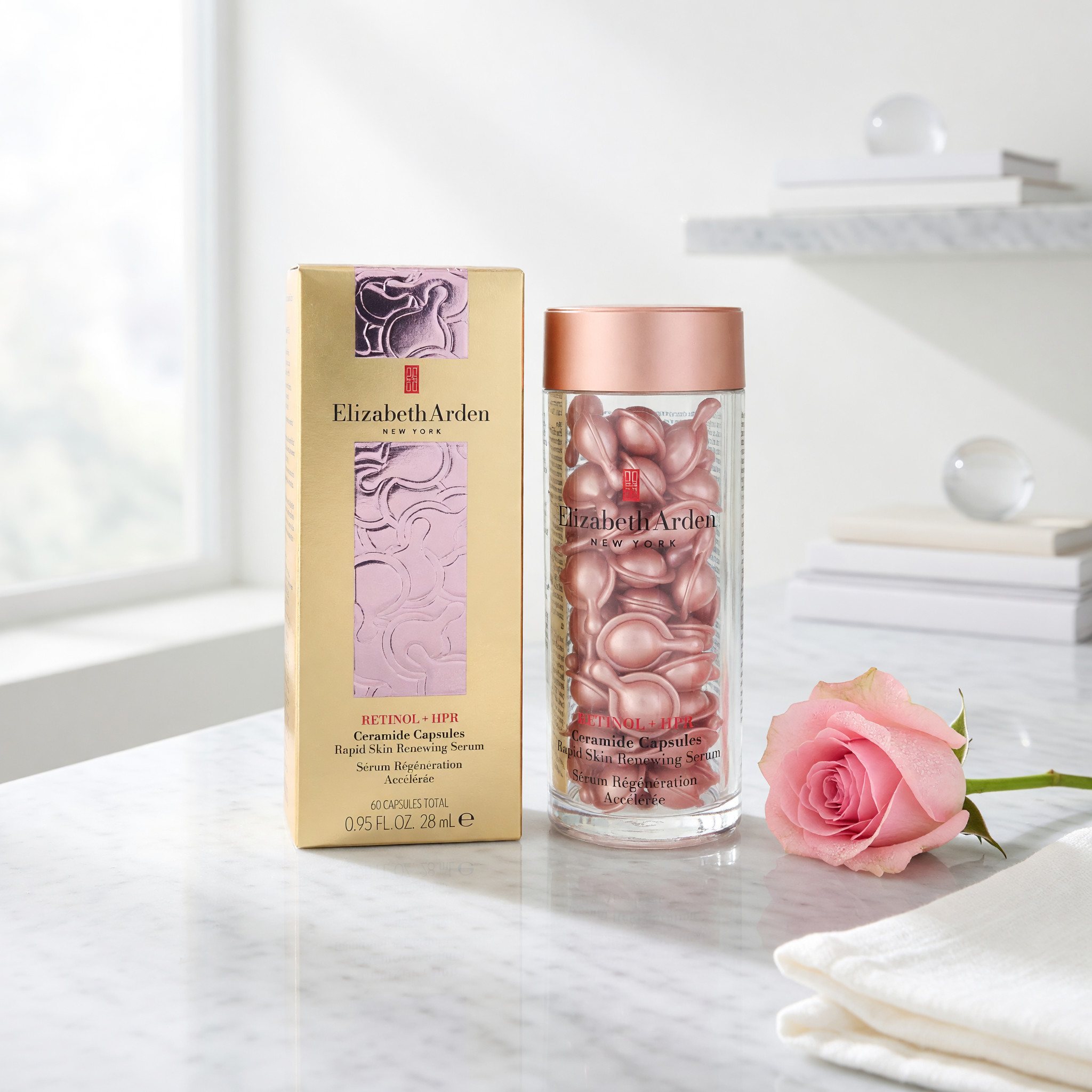 Elizabeth Arden Retinol + HPR Ceramide Capsules, 60 Count photo 5