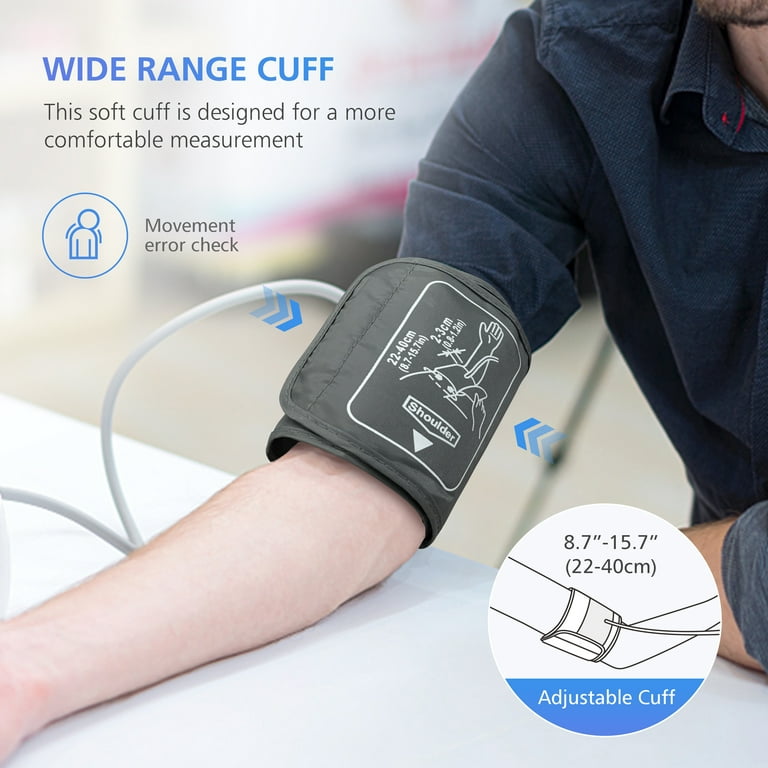 Comfier Wireless Technology Arm Blood Pressure and Heart Rate Monitor for Home  Use, Gift for Family 