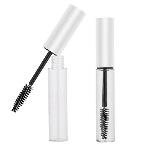 10ml Empty Tube for Mascara, DIY Eyelash Brush Container Bottle with Wand(Gold)
