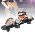 thumbnail image 4 of Prewired Guitar Control Plate, Loaded Guitar Control Plate Robust Aluminum Alloy with Fittings for Humbucker Pickups, 4 of 7