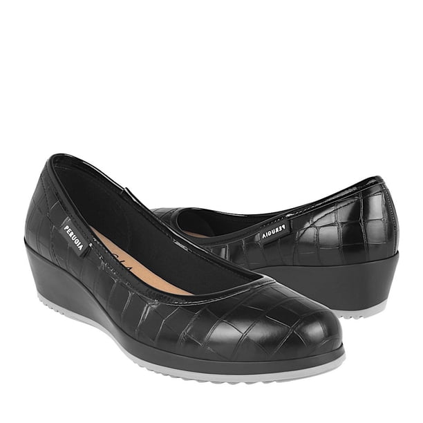 ZAPATOS DAMA PERUGIA 41203 SIMIPIEL NEGRO PERUGIA 41203