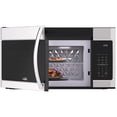 thumbnail image 1 of KoolMore KM-MOT-2SS Lámpara para horno microondas y campana de ventilación de recirculación de 300 CFM, menús de cocción automática, función de recalentamiento, 11 niveles de potencia, temporizador y, 1 of 5