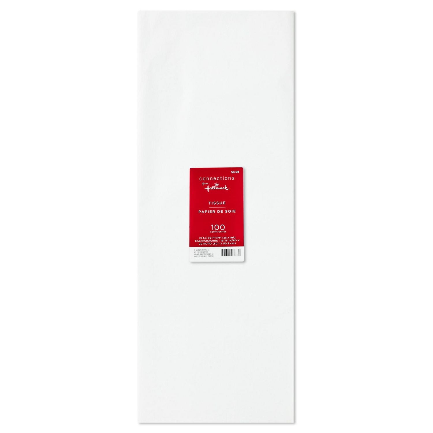 Firstmark Tissue Paper Hallmark Bulk Tissue Paper 100-Sheet Pack, (White) - Walmart.ca