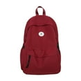 thumbnail image 1 of Cute Backpack for Women Solid Color Trendy Colorful Travel Backpack Aesthe tic Rusksack, 1 of 5