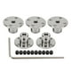 thumbnail image 1 of Acoplamiento de brida NikouMX 5 piezas Conector de 4 mm rígido Ultra sensible, 1 of 8
