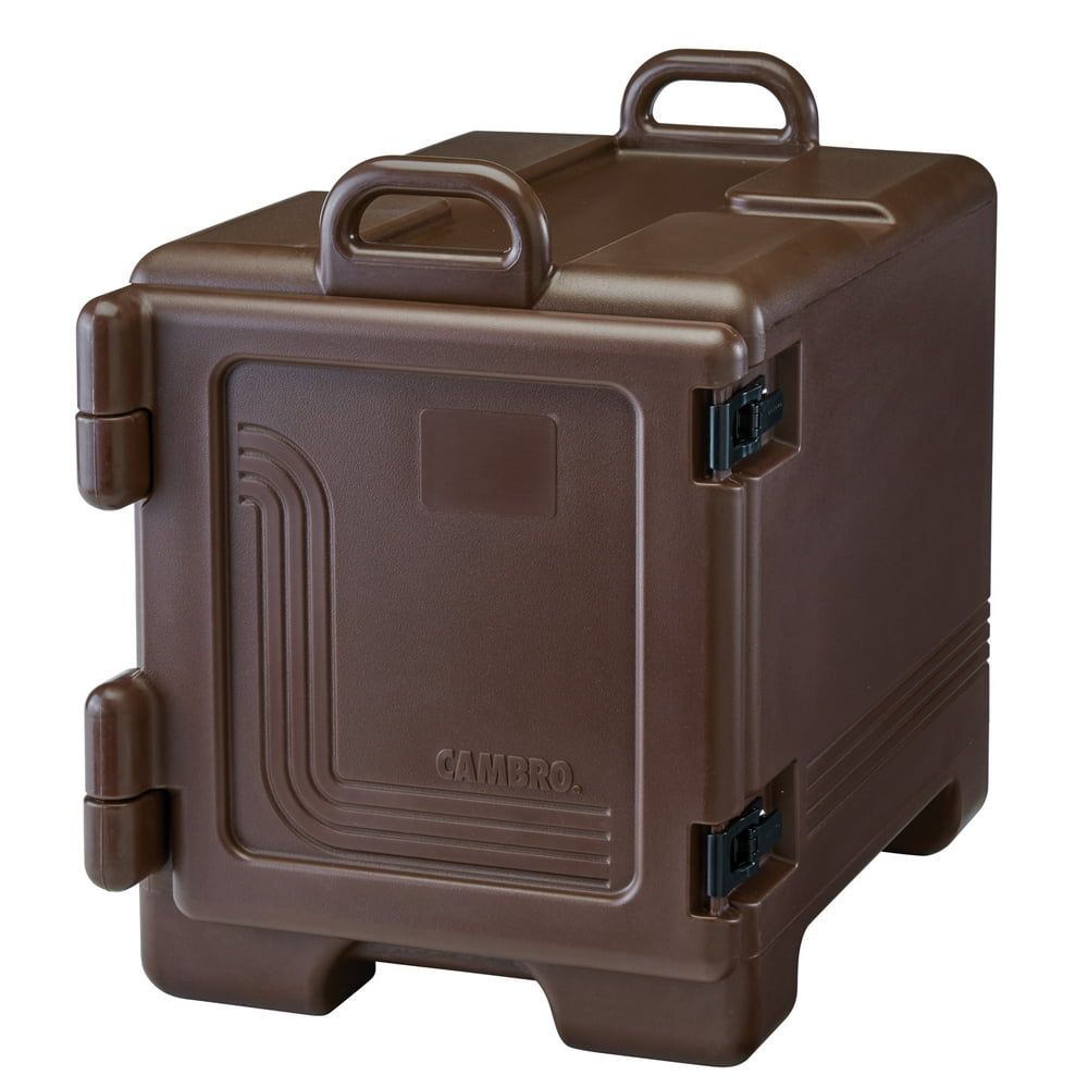 Cambro Camcarrier® UPC Capacity 3 Full Size 4" Deep Pans Dark Brown
