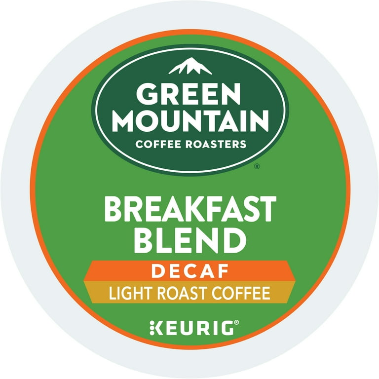 Green Mountain Coffee Roasters Decaf Breakfast Blend Light Roast K