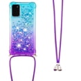 thumbnail image 3 of Funda para Samsung Galaxy S20 5G Brillantina Líquida Divertida Reluciente y con Cristales en Movimiento Cuerpo Cruzado con Cordón Ajustable, 3 of 5