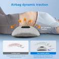 thumbnail image 2 of 3 in 1 Back Massager, Lower Back Massager - Massager with Heat,Vibration,Traction Lumbar Support Pillow for Lower Back Pain Relief, 2 of 8