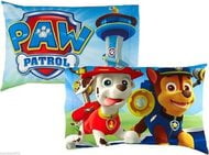 Great Gift! 100% Cotton Paw Patrol Pillowcase Full Size Red 